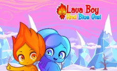 Lava Boy and Blue Girl