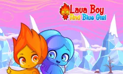 Lava Boy and Blue Girl